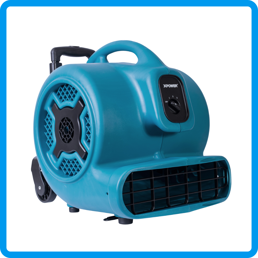 XPOWER P-830H-BLUE Centrifugal Air Mover