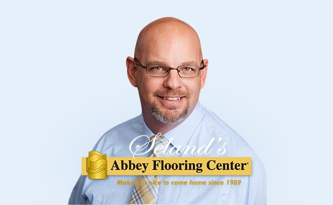 Seland’s Abbey Flooring Center owner, Rich Seland