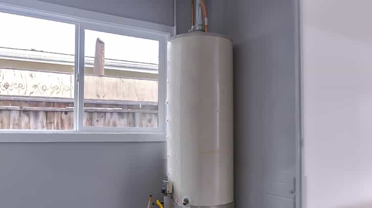 Nonworking Water Heater in winter in home basement