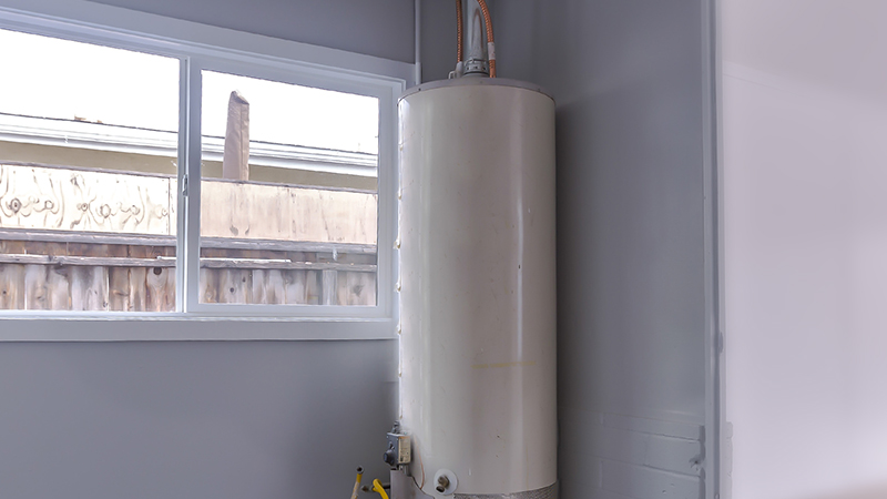 Nonworking Water Heater in winter home