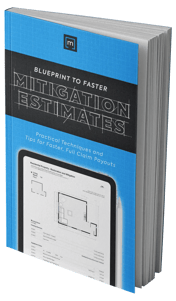 Blueprint Faster Mitigation Estimates ebook cover guide front