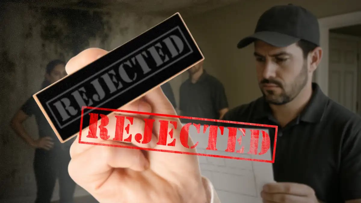 a team of restoration pros disappointed with the multiple scope submission rejects and endless revisions