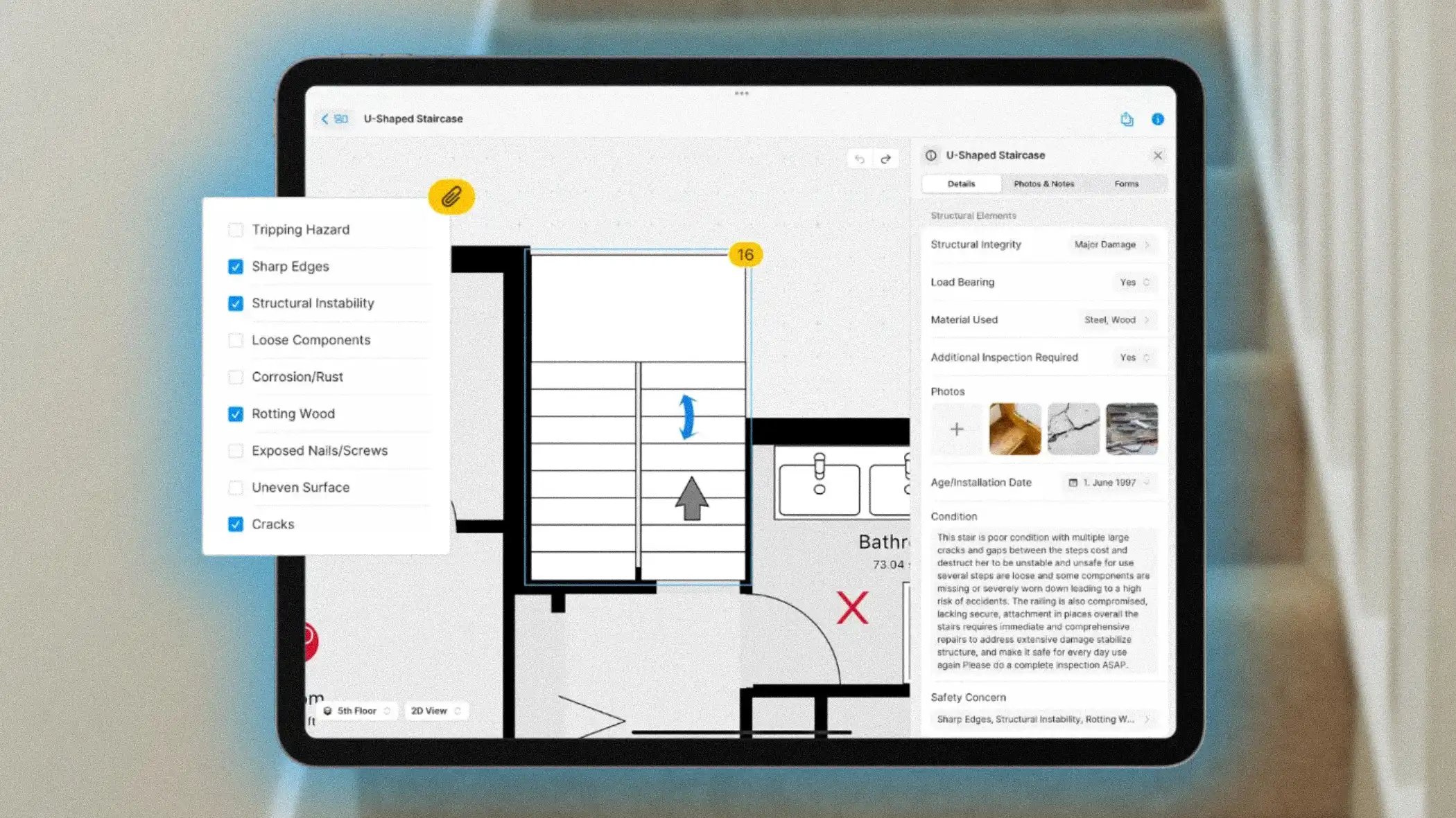 iPad Damage Assessment