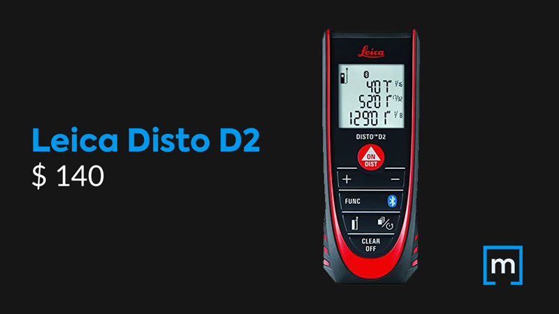 Laser Measure - Leica DISTO D2 BT - Laser Distance Measurers
