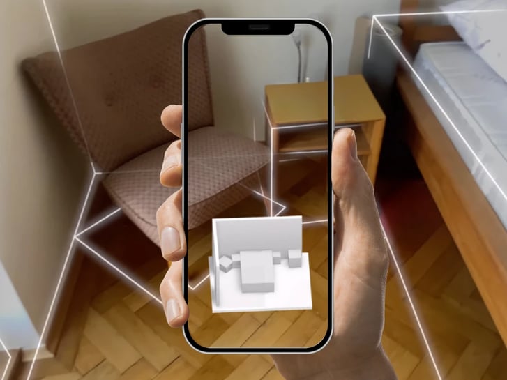magicplan Auto-Scan LiDAR sketch floor plan with an iphone Pro
