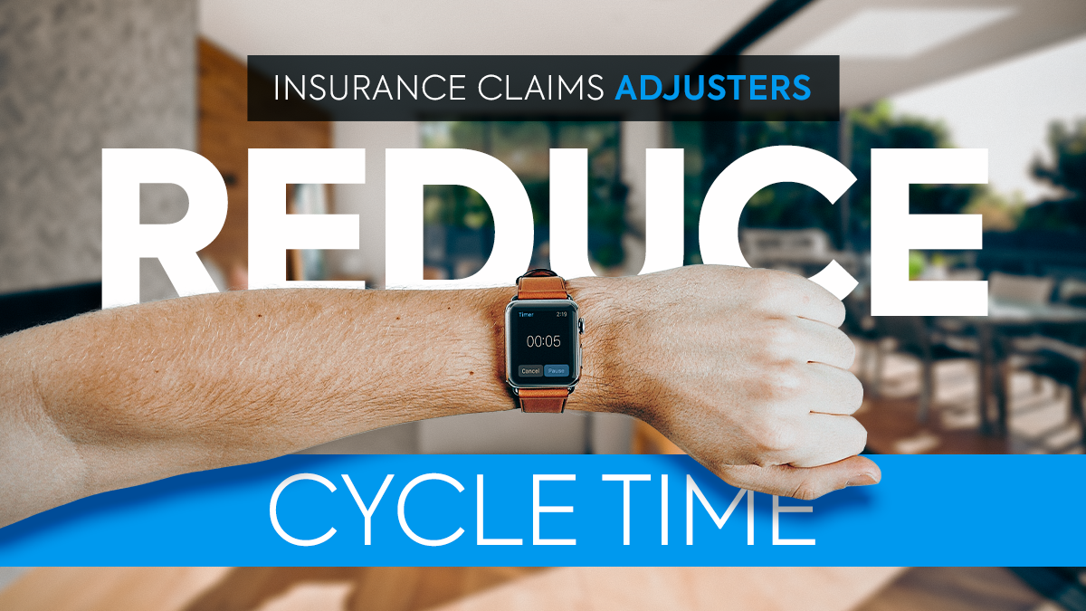Insurance Claims Adjusters: Reduce Cycle Time (a person's arm wearing a smart watch)